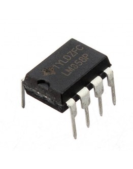 10 Pcs LM358P LM358N LM358 DIP-8 Chip IC Dual Operational Amplifier