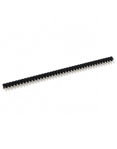 10pcs 40 Pin Single Row 2.54mm Round Female Header Pin