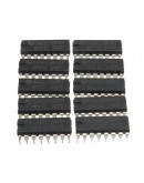 250pcs SN74HC595N 74HC595 74HC595N HC595 DIP-16 8 Bit Shift Register IC