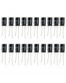 60pcs 1000uF 25V Radial Electrolytic Capacitor 10 x 17mm 105&deg;C