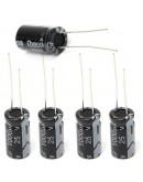 60pcs 1000uF 25V Radial Electrolytic Capacitor 10 x 17mm 105&deg;C