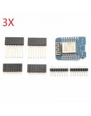 3Pcs Wemos&reg; D1 Mini NodeMcu Lua WIFI ESP8266 Development Board