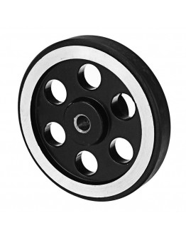 4Pcs 65mm 6mm Hole Diameter Metal Wheels for Smart Robot Chassis Car