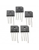 5Pcs 10A 1000V KBU1010 Single Phases Diode Rectifier Bridge IC Chip