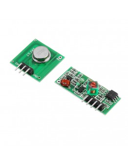 5Pcs 433Mhz Wireless RF Transmitter and Receiver Module Kit For Arduino MCU