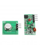 5Pcs 433Mhz Wireless RF Transmitter and Receiver Module Kit For Arduino MCU