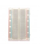 5pcs 8.5 x 5.5cm White 400 Holes Solderless Breadboard For Arduino