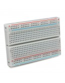 5pcs 8.5 x 5.5cm White 400 Holes Solderless Breadboard For Arduino