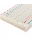 5pcs 8.5 x 5.5cm White 400 Holes Solderless Breadboard For Arduino