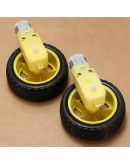 8Pcs Smart Car Wheel Deceleration Motor For Arduino Smart Car Robot