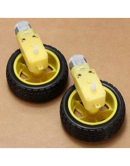 8Pcs Smart Car Wheel Deceleration Motor For Arduino Smart Car Robot