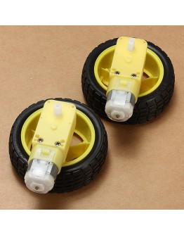 8Pcs Smart Car Wheel Deceleration Motor For Arduino Smart Car Robot