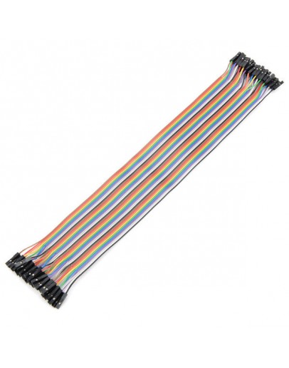 30cm 40pcs Female To Female Breadboard Wires Jumper Cable Dupont Wire