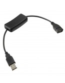 USB Power Cable With On/Off Switch For Raspberry Pi