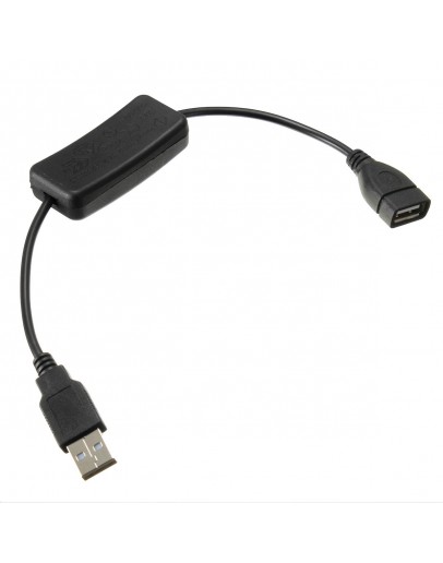 USB Power Cable With On/Off Switch For Raspberry Pi