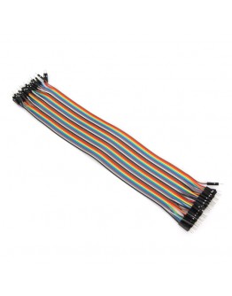 40pcs 30cm Male To Male Jumper Cable Dupont Wire For Arduino