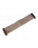 40pcs 30cm Male To Male Jumper Cable Dupont Wire For Arduino