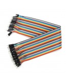 40pcs 30cm Male To Male Jumper Cable Dupont Wire For Arduino