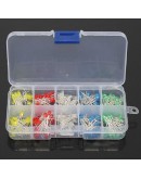 200Pcs 3MM LED Light Assorted Kit Red Green Blue Yellow White DIY LEDs Set