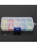 200Pcs 3MM LED Light Assorted Kit Red Green Blue Yellow White DIY LEDs Set