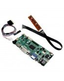 LCD Controller Board 40P 8-bit HD DVI VGA Audio PC Module Kit For B156XW02 15.6 Inch Display