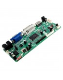 LCD Controller Board 40P 8-bit HD DVI VGA Audio PC Module Kit For B156XW02 15.6 Inch Display