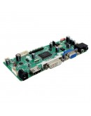 LCD Controller Board 40P 8-bit HD DVI VGA Audio PC Module Kit For B156XW02 15.6 Inch Display