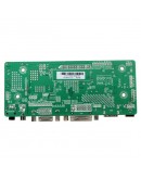 LCD Controller Board 40P 8-bit HD DVI VGA Audio PC Module Kit For B156XW02 15.6 Inch Display