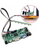 LCD Controller Board 40P 8-bit HD DVI VGA Audio PC Module Kit For B156XW02 15.6 Inch Display