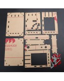 Transparent Acrylic Sheet Housing Module Case For DSO138 Oscilloscope