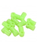 10pcs 2mm Plastic Gear Aperture DIY Model Accessories For Toy Axle brack