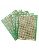 5Pcs PCB DIY Soldering Copper Prototype Printed Circuit Board 70mm x 90mm