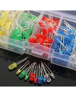 300Pcs 3mm 5mm LED Diode 10 Values Assortment Kit For Arduino