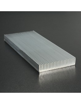 100x41x8mm Aluminum Heat Sink Heat Sink Cooler For High Power LED Amplifier Transistor Cooling