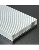 100x41x8mm Aluminum Heat Sink Heat Sink Cooler For High Power LED Amplifier Transistor Cooling