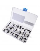 215pcs 15 Values 0.1uF-330uF Mix Electrolytic Capacitor Kit With Storage Box