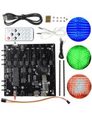 3D Light Cube Kit 8x8x8 Red Green Blue LED MP3 Music Spectrum DIY Electronic Kit