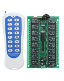 DC 24V 16CH Channel Wireless RF Remote Control Switch With Transmitter For Smart Home