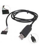 6Pin FTDI FT232RL USB To Serial Adapter Module USB TO TTL RS232 Arduino Cable