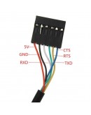 6Pin FTDI FT232RL USB To Serial Adapter Module USB TO TTL RS232 Arduino Cable