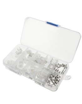 40pcs 2p 3p 4p 5p 2.54mm Pitch Terminal / Housing / Pin Header Connector Wire Connectors Adaptor XH Kit With Box