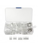 40pcs 2p 3p 4p 5p 2.54mm Pitch Terminal / Housing / Pin Header Connector Wire Connectors Adaptor XH Kit With Box