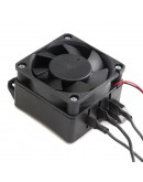 150W 12V DC PTC Fan Heater Constant Temperature With Connection Cable