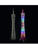 DIY Bluetooth Canton Tower LED Light Cube Kit Remote Control Music Spectrum Electronic Kit