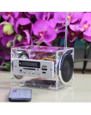 DIY 2x3W Multi-function Bluetooth Wireless Small Power Amplifier Speaker Kit With MP3 AUX Radio Function