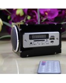 DIY 2x3W Multi-function Bluetooth Wireless Small Power Amplifier Speaker Kit With MP3 AUX Radio Function