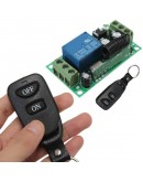 DC 12V 10A Relay 1CH Channel Wireless RF Remote Control Switch With 2 Transmitters