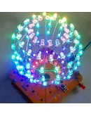 DIY Spherical Spectrum Light Cube LED Flash Kit Electronic Learning Kits