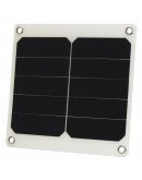 10W 5V Sun Power Waterproof Solar Panel With USB Ports For Outdooors Home Cooling Ventilation