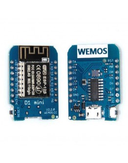 WeMos&reg; D1 mini V2.2.0 WIFI Internet Development Board Based ESP8266 4MB FLASH ESP-12S Chip